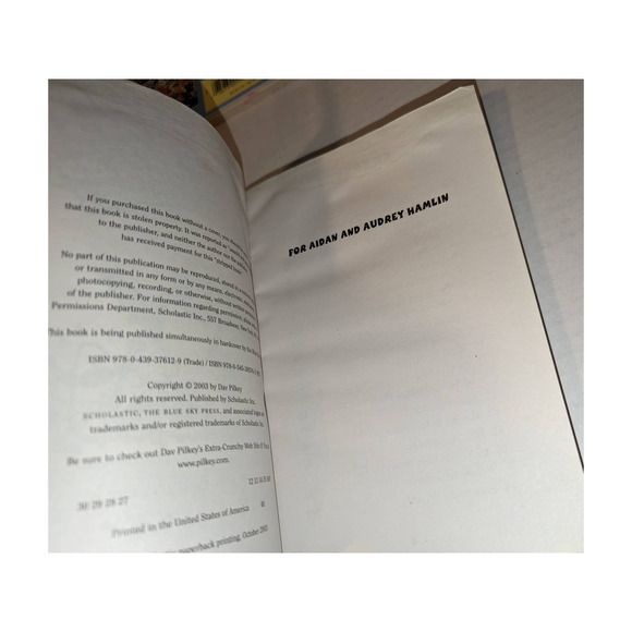 Lot 5 Captain Underpants PB Books Kids Chapter Books Dav Pilkey Nice - Picture 9 of 10